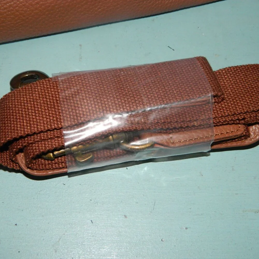 Mark & Graham Harvey Leather Messenger Bag
